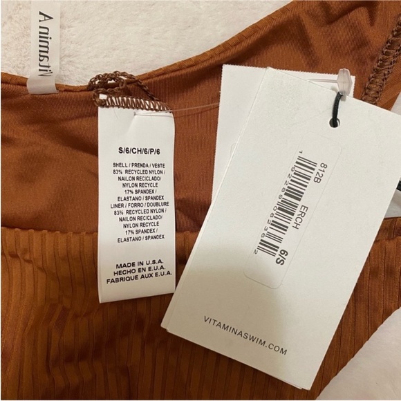 Vitamin A Ribbed Bikini Set - Picture 5 of 5